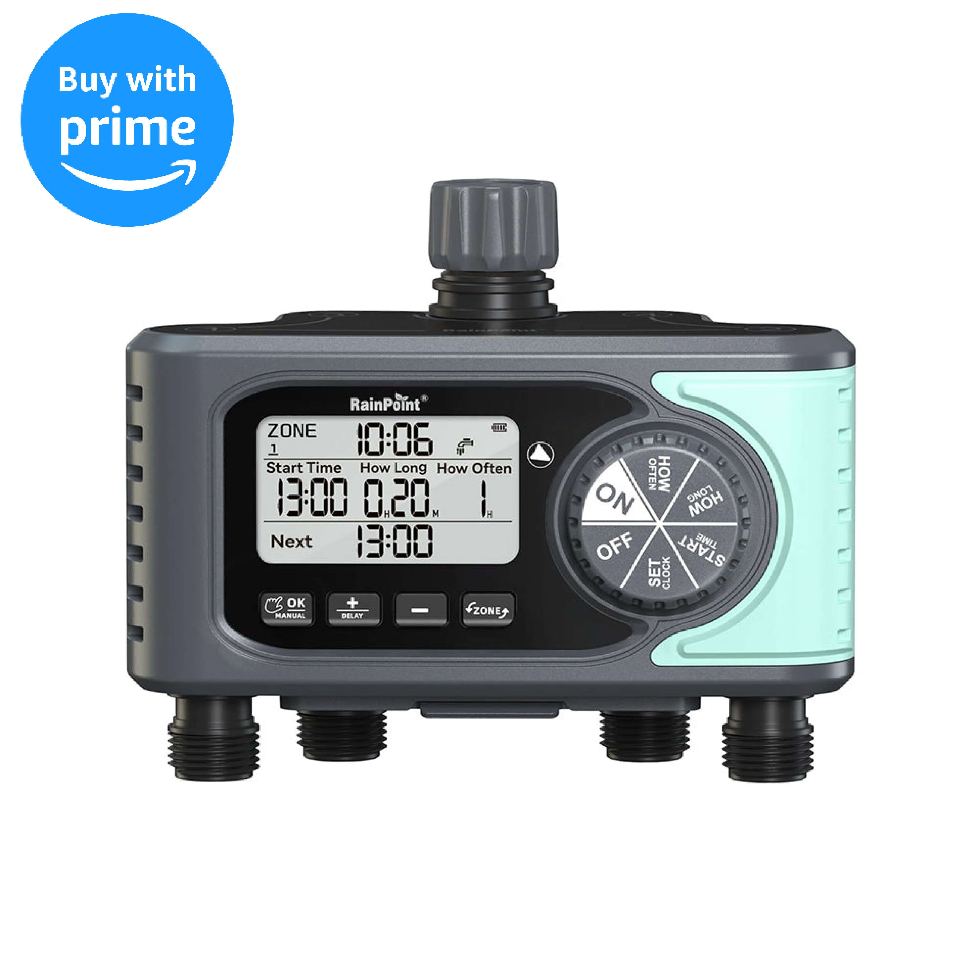 4 Zone Water Timer