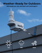 RainPoint irrigation rain sensor mounted outdoors