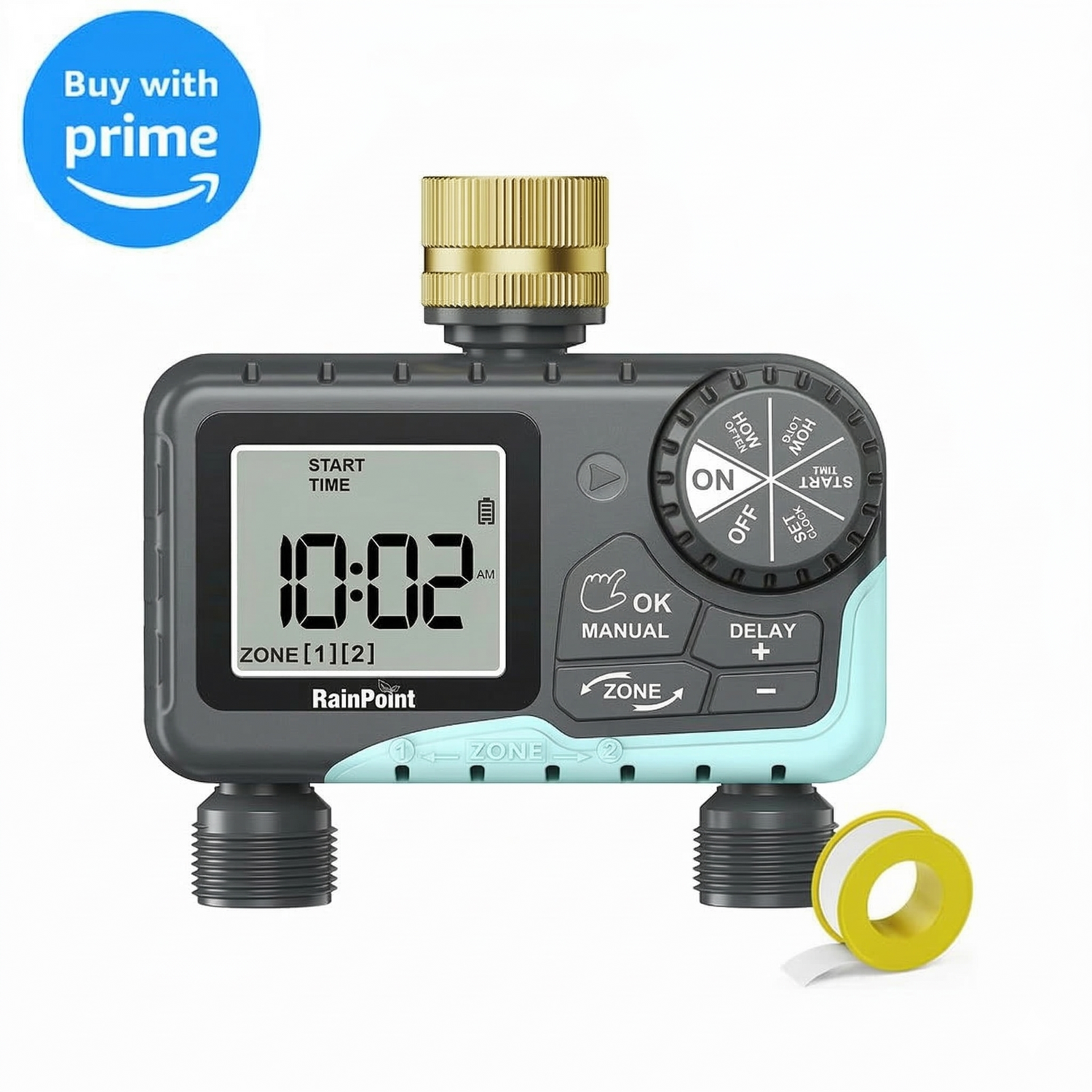 RainPoint Water Timer for Garden Hose 