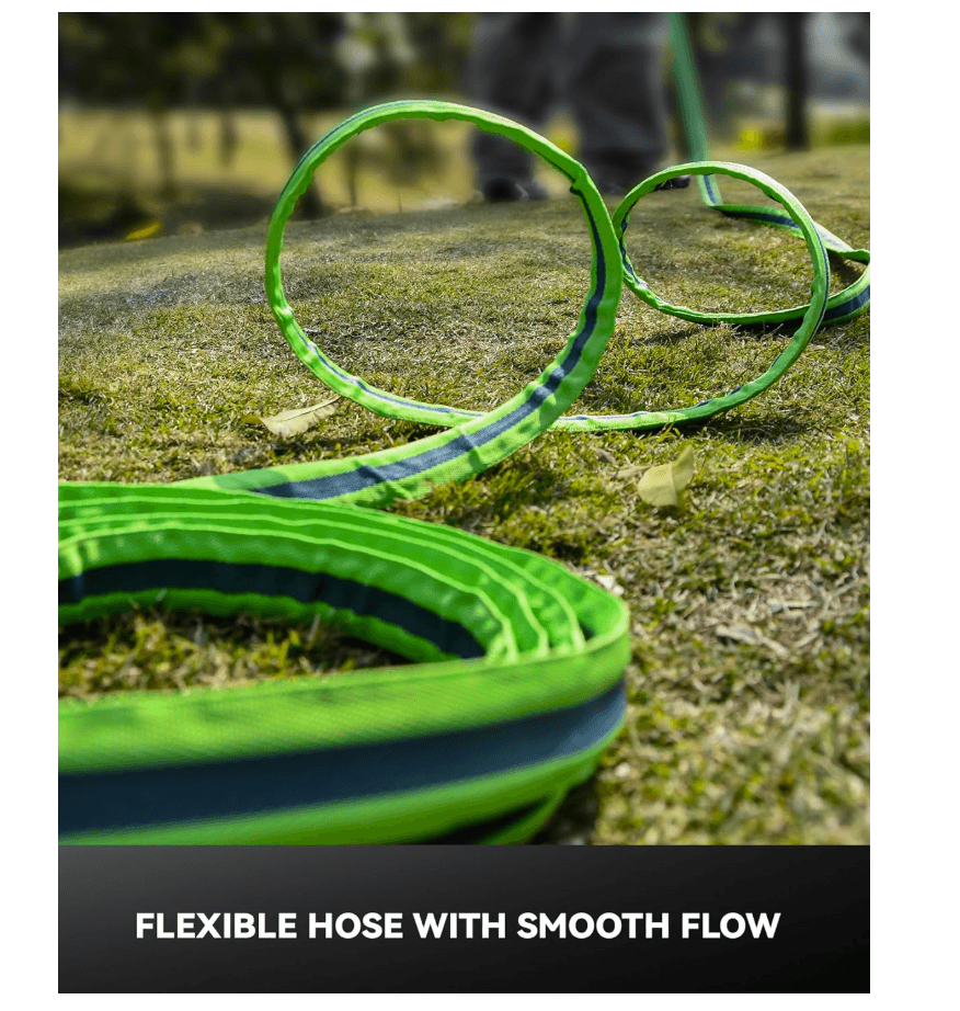 RAINPOINT Garden Hose 100FT, 3/4" Fittings